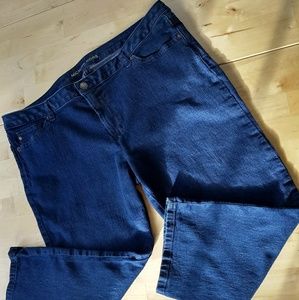 Michael Kors Capris, Size 14, Skinny, Dark Wash
